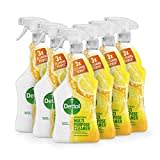 Dettol Antibacterial Multi Purpose Cleaner Spray, Lemon & Lime, Multipack of 6 X 1 Litre, Total of 6L, Cleaner Spray, Multi Surface Cleaner, Kitchen Spray, Disinfectant, Household Cleaners