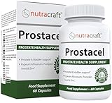 Prostacel Prostate Support Supplement for Men | Beta Sitosterol, Pygeum, Pumpkin Seed, Burdock, Juniper, Zinc & More | Bladder Health & Urinary Flow | USA Made, 3rd Party Tested | 60 Vege Capsules