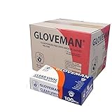 VINYL GLOVES - POWDER FREE, NON LATEX AND CLEAR, 1 Case (10 boxes of 100 gloves, 1,000 gloves total) , SIZE MEDIUM - NEW- CASE DEAL