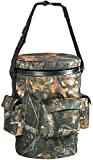 Nitehawk Spinning/Swivel Hunting Shooting Camo Bucket Seat With Storage Pockets