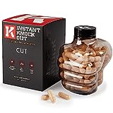 Instant Knockout Cut - 120 Weight Management Diet Pills - Men and Women -100% Natural Ingredients with Glucomannan, Green Tea Extract, Cayenne Pepper Seeds and More - UK Made Premium Supplement